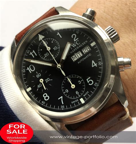 iwc flieger chronograph bracelet|iwc flieger watch review.